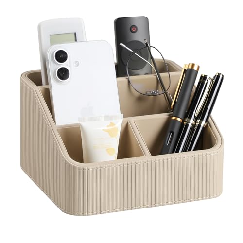 Small Remote Control Holder Bedside Nightstand Organizer Desk - Image 2