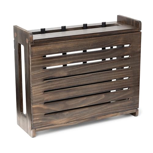 WiFi Router Storage Cabinet Router Box Hider WiFi Box Hider Shelf - Image 2