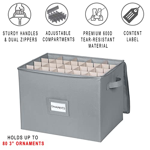 HOLDN’ STORAGE Christmas Ornament Storage Box | Home Organization - Image 5