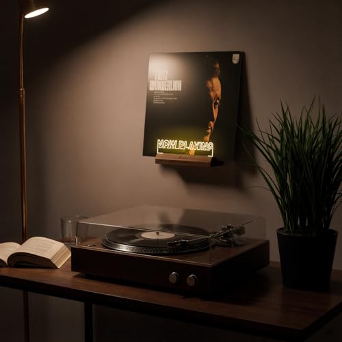 Onmiwod Light Up Now Playing Vinyl Record Stand Wall - Image 3