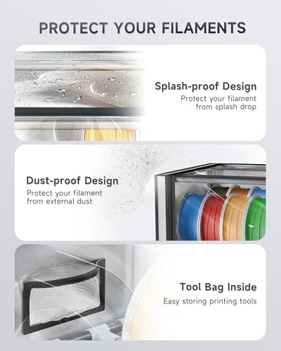 YOOPAI 3D Printer Filament Storage Box – 2 Tier Fila | All Products - Image 4