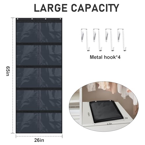 Portable Vinyl Record Frame, 12-inch Vinyl Door Hanging - Image 4