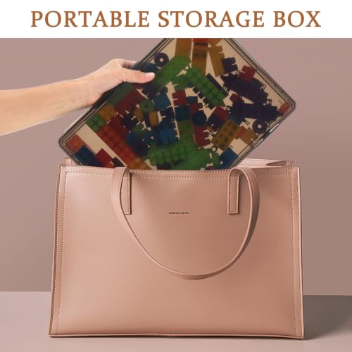 FMOACEN 4 Pcs Board Game Storage Stackable Organizer Box - Image 8