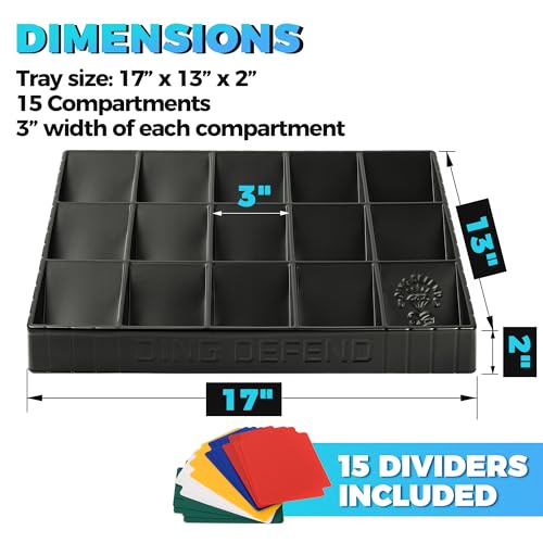 Card Sorting Tray - Stackable Trading Cards Organizer - Image 3