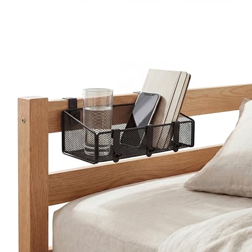 Bedside Shelf for Bed & Bunk Bed Storage Basket Office - Image 2