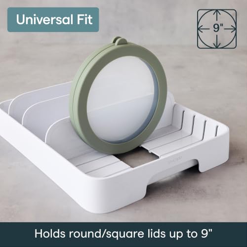 YouCopia StoraLid 24 Container Lid Organizer, Adjustable Plastic - Image 6