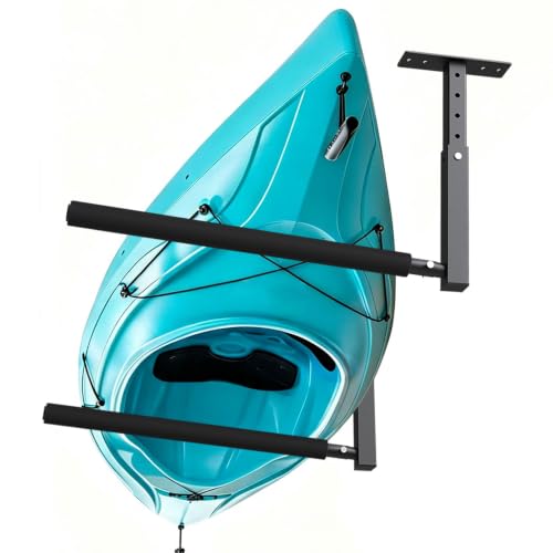 Ceiling Kayak Storage Rack for Garage, Heavy-Duty Overhead - Image 2