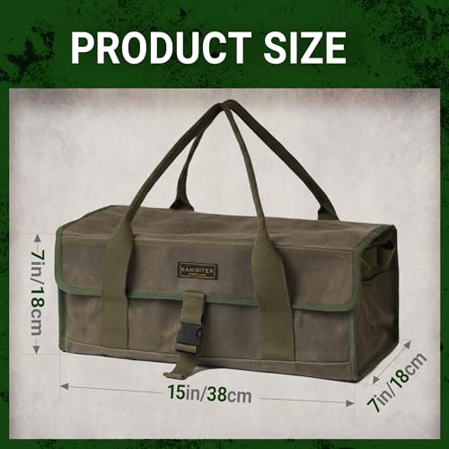 Camping Gear Bag, Camp Kitchen Organizer Buckle-closure - Image 4