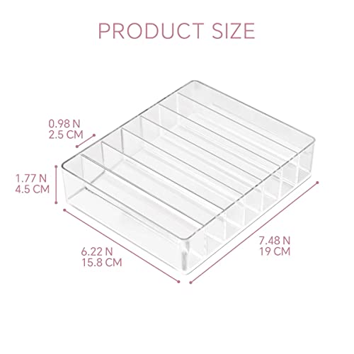 WECHENG Clear Plastic Acrylic Makeup Organizer for M | All Products - Image 3