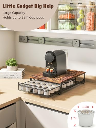 Coffee Pod Storage Drawer: Holds 35 K-Cup Pods Coffee Pod - Image 6