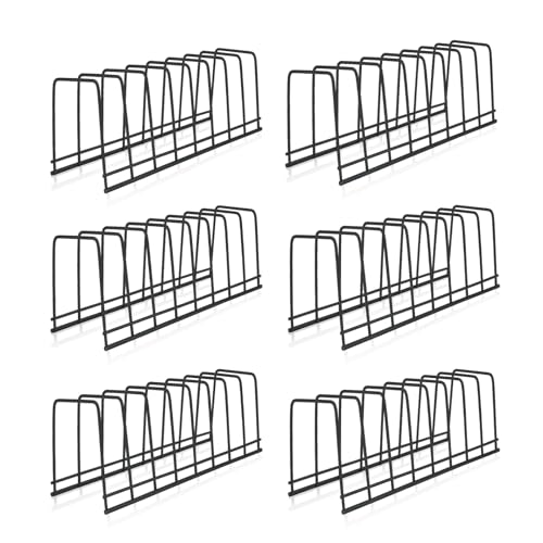 SITAKE 6 Pack Kitchen Cabinet Organizer Pot Lid Holder Stainless - Image 2