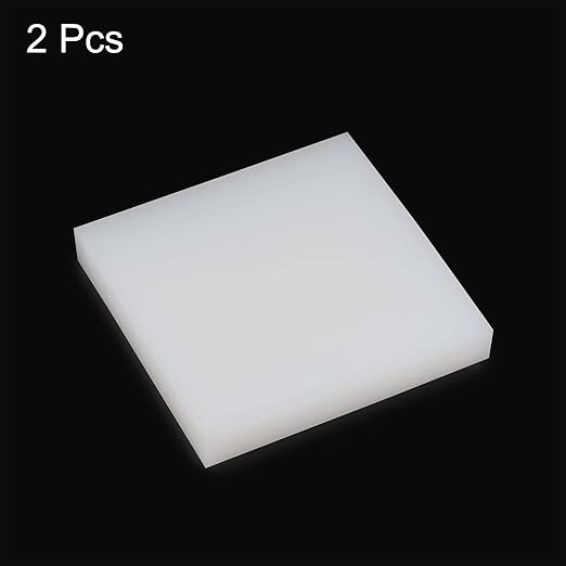 HARFINGTON 2pcs Anti Vibration Pads 2" x 2" x 0.59" Silicone Rubber Vibration Isolation Pads Damping Furniture Pads Mat Block for Washing Machine Dryer Air Conditioner Compressor Treadmill