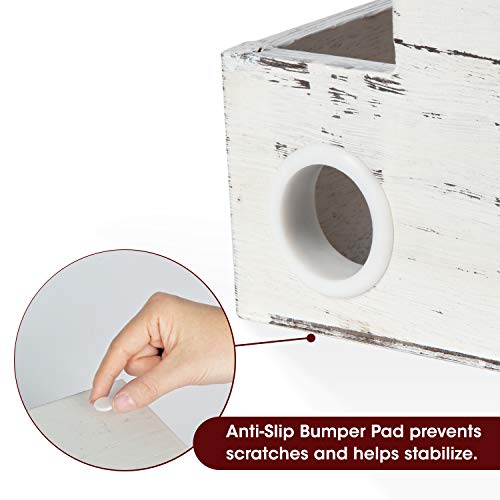 JACKCUBE Design Hair Tool Organizer Wooden, Hair Blow Dryer - Image 7