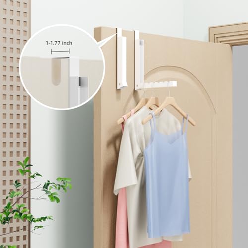 BAKON Over The Door Hanger Folding Clothes Drying Rack - Image 5