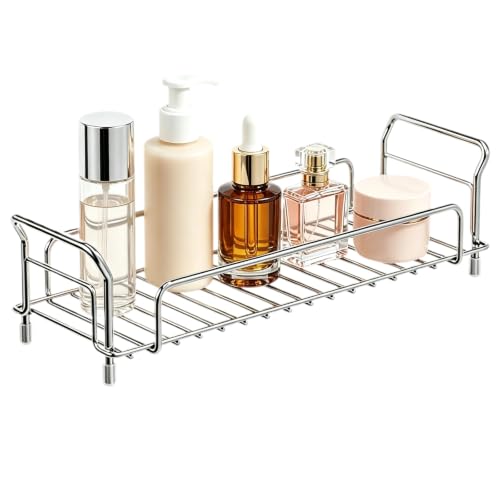 304 Stainless Steel Bathroom Counter Organizer - Image 2