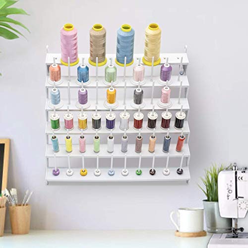 Thread Rack for 60 Spools or 30 Cones, Wall Mounted - Image 3