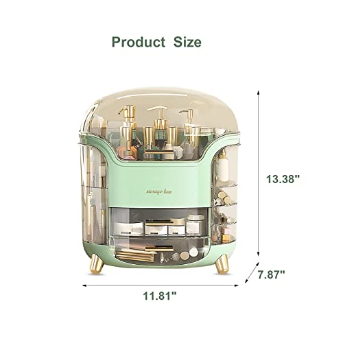 Omeily Makeup Organizer Countertop Vanity Cosmetic Skincares - Image 7