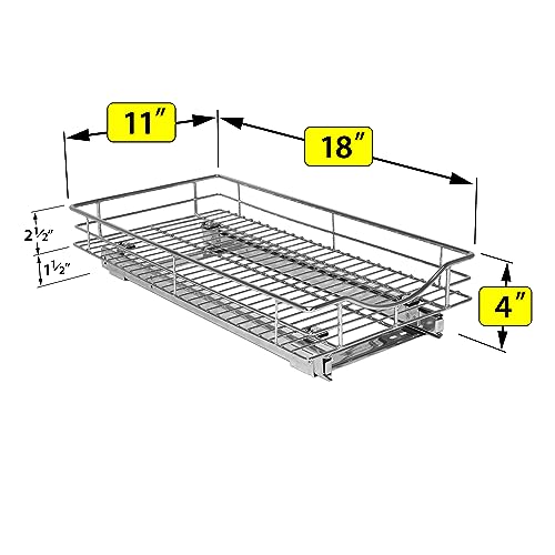 LYNK PROFESSIONAL® Pull Out Cabinet Organizer, Kitchen - Image 4