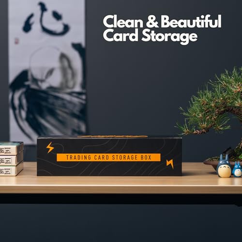 HOMEXPRO Trading Card Storage Box [3 PACK] - Magnetic Lid - Image 7