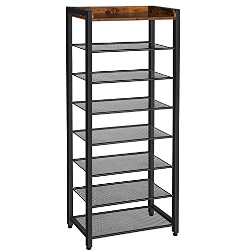 HOOBRO 8 Tier Shoe Rack, Large Capacity Shoe Storage for 14-16 - Image 2