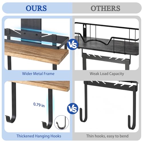 Ironing Board Hanger Wall Mount, 2-Layer Laundry Room Organizer - Image 7