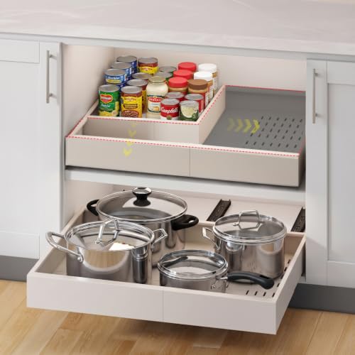 Fokyfok Pull out Cabinet Organizer,Expandable,No Dri | All Products - Image 2