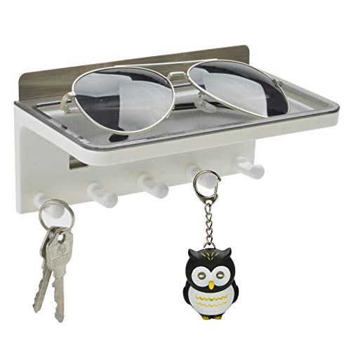 JDYOOMI Wall Mount Entryway Storage Organizer Small Stick On Key - Image 2