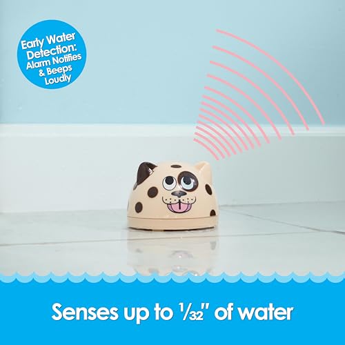 Water Leak Monitoring Sensor with Alarm 6 Pack- Leak Puppy - Image 5