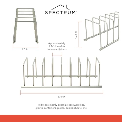 Spectrum Euro Cutting Board Holder and Bakeware Organizer - Image 3