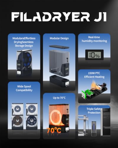 JAYO J1 Filament Storage Box, Sealed Dry Box with Humidity - Image 3