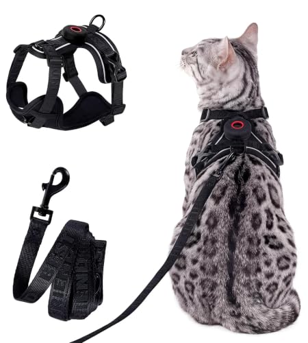 Jacquard Cat Harness & Leash Set, Escape-Proof Vest | Pet Essentials - Image 2
