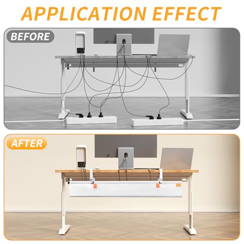 Under Desk Cable Management Tray No Drill,36Inch Cab | All Products - Image 6