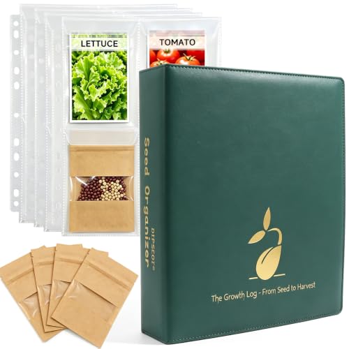 Seed Storage Packet Organizer Binder: Garden Seed | Home Organization - Image 2