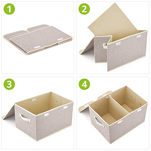 Dog Toy Box with Lid - Storage Organizer for Toys - Perfect - Image 6