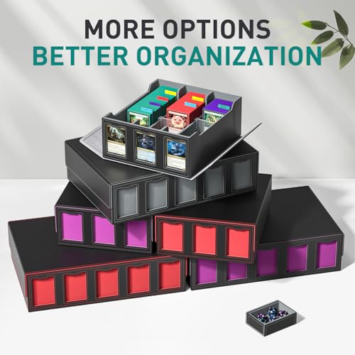 Foluck Trading Card Storage Box with Commander Display - Image 8
