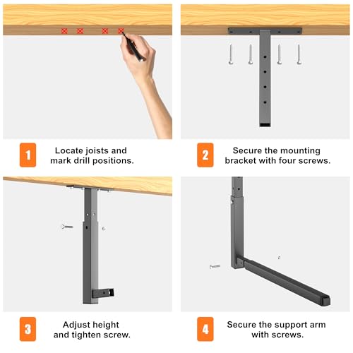 TORACK Heavy-Duty Ceiling Kayak Rack for Garage, Ceiling - Image 8