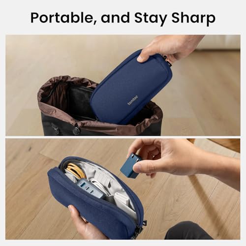 tomtoc Electronics Organizer Travel Case, Cable Organizer - Image 6