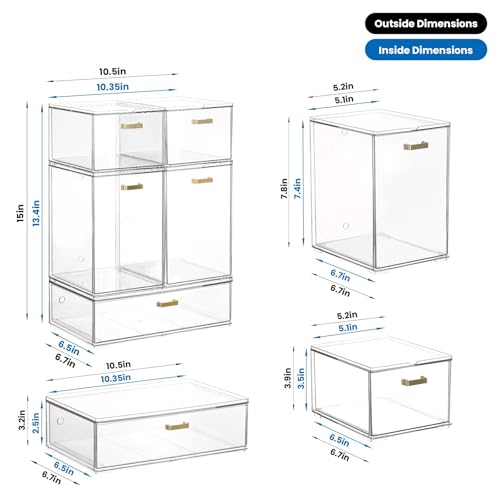 LALOBLUE Stackable Clear Acrylic Drawer Baby Bottle | All Products - Image 4