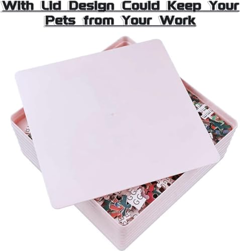 8 Stackable Puzzle Sorting Trays for Jigsaw Puzzles Puzzle Holder - Image 5