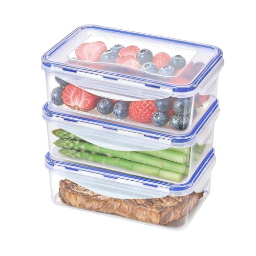 KIGI Food Storage Containers, Medium, Set of 3 (4.8 Cup) - Image 2