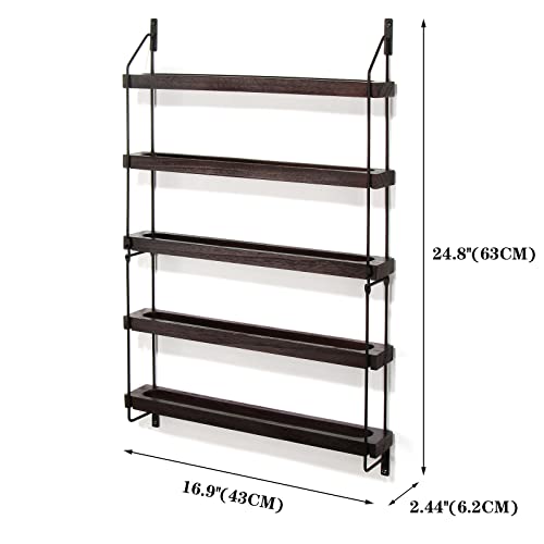 THYGIFTREE Essential Oil Storage Shelf Wall Mounted 16.9" - Image 7