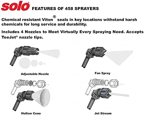 Solo 458 3-Gallon Professional Tank Sprayer