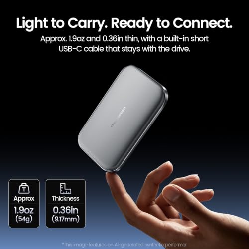 MOVE SPEED 1TB SSD External Hard Drive USB 3.2 Gen 2x2 Up - Image 3