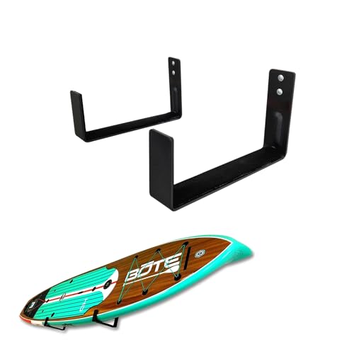 StoreYourBoard Paddle Board Wall Mount Rack, Felt Padded - Image 6