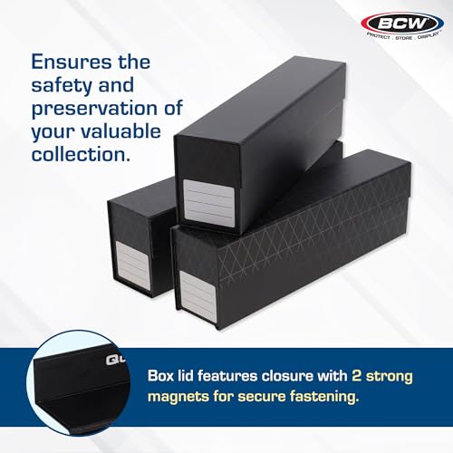 BCW QuickFold Card Boxes for Toploaders and Magnetics, Magnetic - Image 6