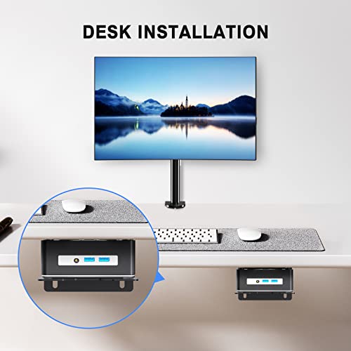 Pholiten Adjustable Thin Client Mini PC Mount Bracket,CPU VESA - Image 5