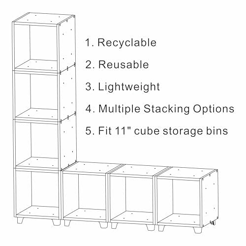UNiPLAY Modular Cube Storage Organizer – Create Versatile Storage - Image 8