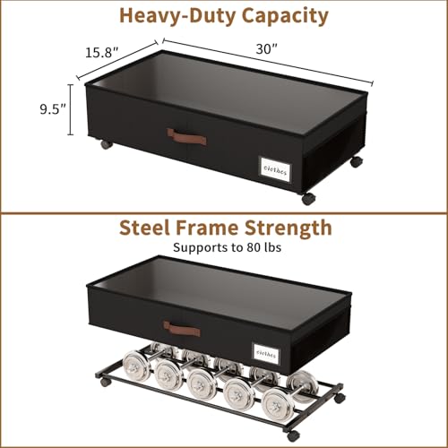Under Bed Storage Container for Bedroom - Image 3