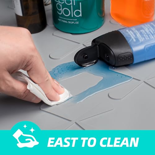 Waterproof Under Sink Mat 22" x 22" Silicone Mat Cabinet - Image 7