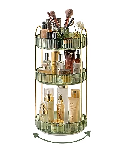 Asayuee 360 Rotating Makeup Organizer,3 Tier Large C | All Products - Image 2